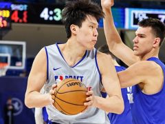 杨瀚森12分引热议！选秀专家称赞超过NCAA中锋 低位脚步获认可