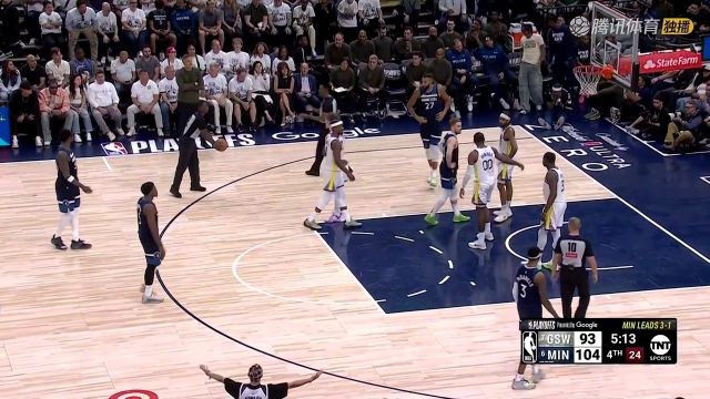【2025年05月15日】NBA西部半决赛G5：勇士vs森林狼G5二路皓篮球直播间全场录像回放
