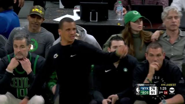 【2025年05月15日】NBA季后赛东部半决赛：尼克斯vs凯尔特人G5第3节中文解说录像回放