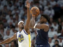  NBA季后赛战报：森林狼4-1淘汰勇士晋级西决 华子22+12巴特勒17分 