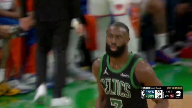 【2025年05月15日】NBA季后赛东部半决赛：尼克斯vs凯尔特人G5第2节英文原声录像回放