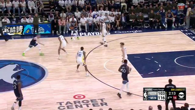 【2025年05月15日】NBA西部半决赛G5：勇士vs森林狼G5英文原声全场录像回放