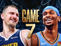 NBA半决赛掘金vs雷霆抢七前瞻：约基奇PK亚历山大 戈登或带伤上场成X因素