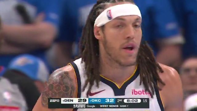 【2025年05月19日】NBA西部半决赛G7：掘金vs雷霆G7第2节中文解说录像回放