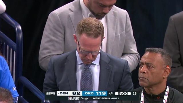 【2025年05月19日】NBA西部半决赛G7：掘金vs雷霆G7第4节中文解说录像回放
