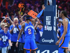 NBA季后赛至今正负值排名，前五名全都来自雷霆