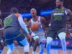 要饭时代？NBA季后赛西部决赛G1雷霆力克森林狼