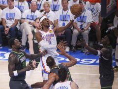  NBA西决战报：雷霆26分大胜森林狼总分1-0 亚历山大31+9华子低迷 