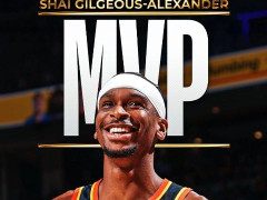  SGA封王快船最扎心！两数据证没靠哨子拿MVP 明夏可签五年3.8亿 