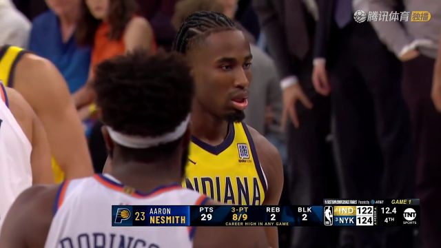【2025年05月22日】NBA东部决赛G1：步行者vs尼克斯二路皓篮球解说全场录像回放