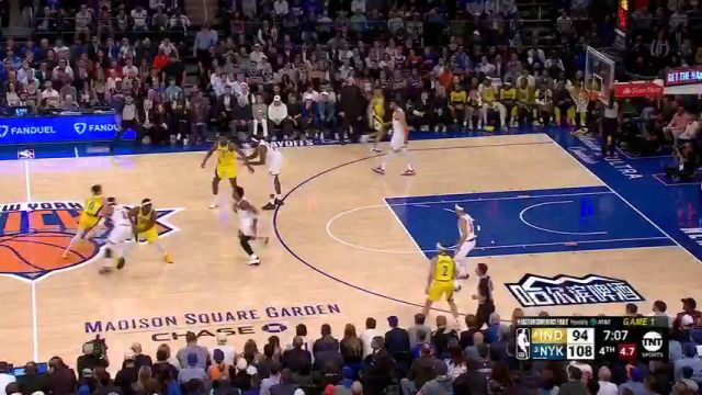 【2025年05月22日】NBA东部决赛G1：步行者vs尼克斯第4节中文解说录像回放