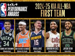  NBA官宣最佳阵容：亚历山大等4人全票一阵 詹皇库里二阵哈登三阵 