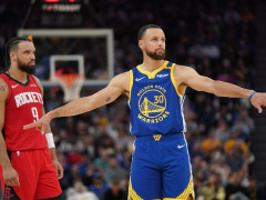 库里生涯第11次跻身NBA最佳阵容，追平了迈克尔乔丹，二人并列历史第十二位