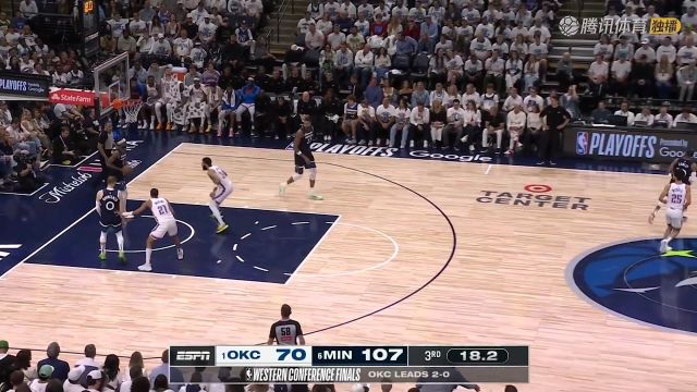 【2025年05月25日 雷霆vs森林狼集锦】皓篮球：今日比赛标题NBA西部决赛之罚球都去哪了