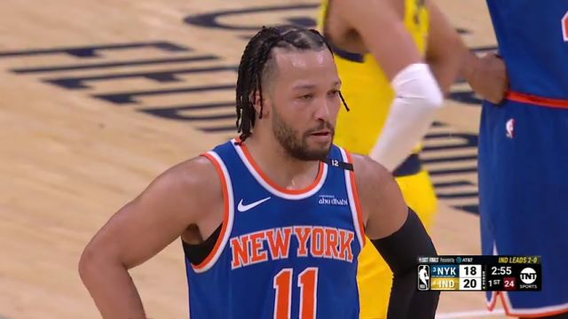 【2025年05月26日】NBA季后赛东部决赛G3：尼克斯vs步行者第1节英文原声录像回放