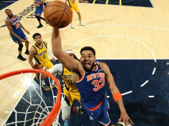 ESPN官网显示唐斯并不在伤病报告中，明日大概率可以出战步行者vs尼克斯的G4