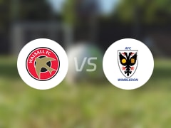 【英乙】沃尔索尔vsAFC温布尔登比赛结果：沃尔索尔(0-1)AFC温布尔登比分战报(2025年05月26日)