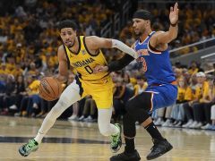 哈利魔法闪耀全场！NBA东决战报：神奇三双创1历史纪录 步行者轻松拿捏尼克斯 