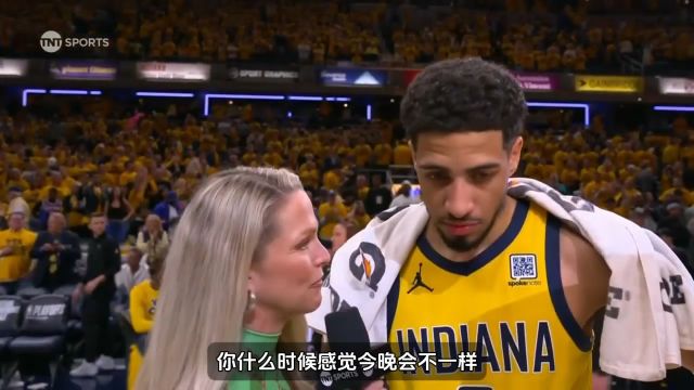 【2025年05月28日 尼克斯vs步行者集锦】哈利伯顿：上一场让球队失望了 今天必须做出回应