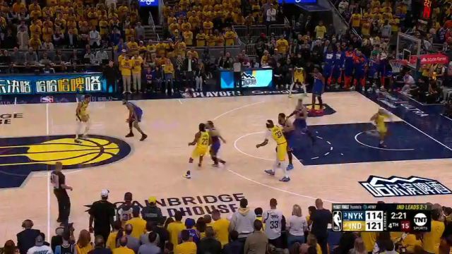 【2025年05月28日】NBA季后赛东部决赛G4：尼克斯vs步行者第4节英文原声录像回放