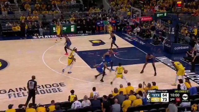 【2025年05月28日】NBA季后赛东部决赛G4：尼克斯vs步行者第3节中文解说录像回放