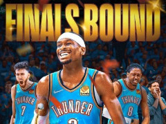 NBA总决赛赛程：6月6日开战 雷霆拥主场优势静候步行者尼克斯胜者 
