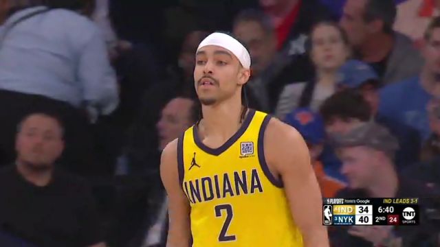 【2025年05月30日】NBA季后赛东部决赛G5：步行者vs尼克斯第2节英文原声录像回放