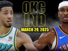 NBA总决赛雷霆vs步行者 哈利伯顿vs亚历山大常规赛交手数据对比！