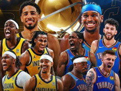 NBA总决赛雷霆vs步行者 美媒统计步行者和雷霆球员的总决赛出场经验！