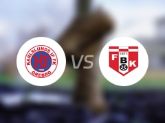 【瑞典杯】卡斯隆德vsFBK卡尔斯塔德比赛结果：卡斯隆德(0-0)FBK卡尔斯塔德比分战报(2025年06月04日)