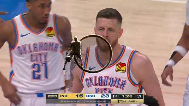 【2025年06月06日】NBA总决赛G1:步行者vs雷霆第1节中文解说录像回放