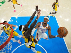 亚历山大砍38分超越艾弗森成为了NBA总决赛首秀得分最高的球员！