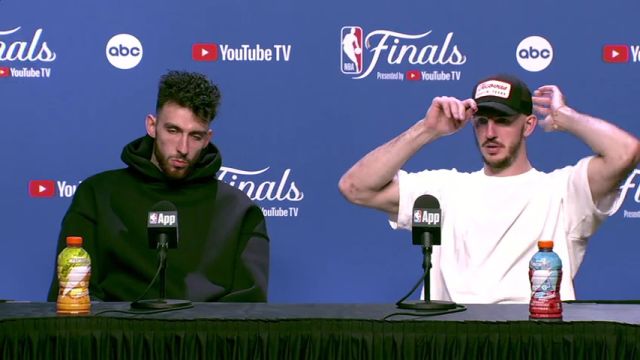 【2025年06月06日】NBA总决赛G1：步行者vs雷霆赛后新闻发布会 全场录像回放
