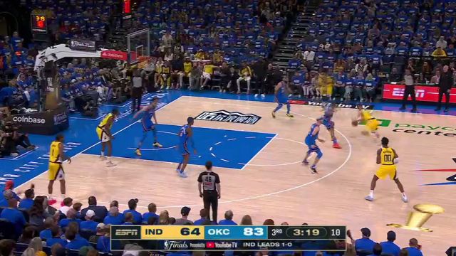 【2025年06月09日】NBA总决赛G2：步行者vs雷霆第3节中文解说录像回放