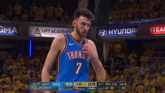 【2025年06月12日】NBA总决赛G3：雷霆vs步行者第2节英文原声录像回放