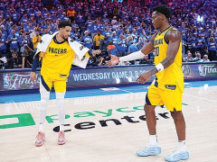 步行者马瑟琳成为NBA历史首位在总决赛中砍下27分并且命中率达到75%的替补球员