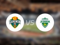  【韩K联】江原FCvs全北现代比赛结果：江原FC(0-3)全北现代比分战报(2025年06月13日) 