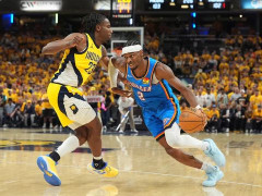 NBA揭晓了最新一期NBA总决赛MVP榜单：亚历山大反超哈利伯顿重回榜首位置！