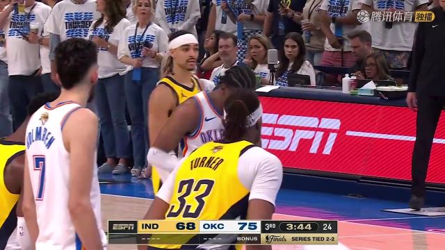 【2025年06月17日】NBA总决赛G5：步行者vs雷霆二路皓篮球直播间全场录像回放