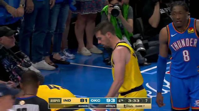 【2025年06月23日】NBA总决赛G7：步行者vs雷霆第4节中文解说录像回放