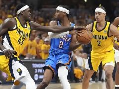  雷霆夺冠！NBA总决赛战报：亚历山大3mvp+得分王比肩奥尼尔 哈利伯顿跟腱断裂 
