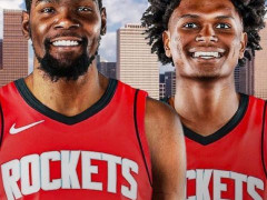 NBA重磅交易 杜兰特加盟火箭 与阿门汤姆森组成最强防守组合