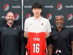杨瀚森正式亮相开拓者！发布会完整版实录：调侃下次就把翻译踢走
