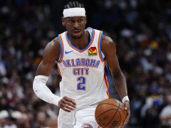NBA常规赛mvp 雷霆队的明星后卫 亚历山大多少号球衣？