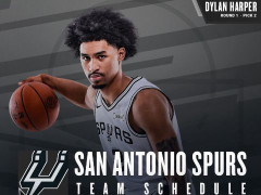  新科榜眼哈珀VS探花埃奇库姆！2025NBA马刺夏季联赛赛程时间表 