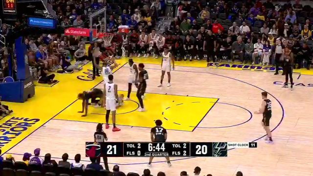 【2025年07月06日】NBA夏季联赛：马刺vs热火第2节中文解说录像回放