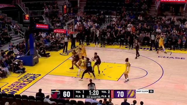 【2025年07月07日】NBA夏季联赛：湖人vs热火英文原声全场录像回放