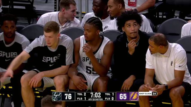 【2025年07月09日】NBA夏季聯(lián)賽：湖人vs馬刺第4節(jié)中文解說錄像回放