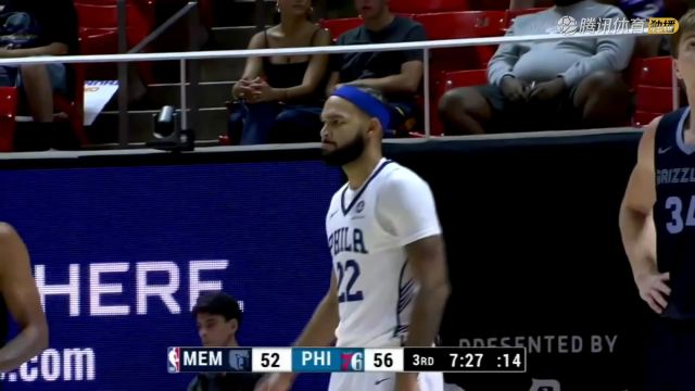 【2025年07月09日】2025/26赛季NBA夏季联赛：灰熊 VS 76人 全场录像回放