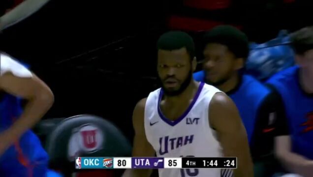 【2025年07月09日】NBA夏季联赛：雷霆vs爵士第4节中文解说录像回放